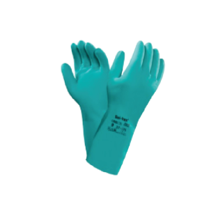 GUANTES DE NITRILO VERDE SOLVEX